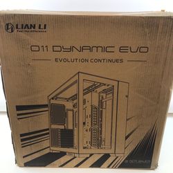 Lian Li 011 Dynamic Evo ATX Mid-Tower White Gaming PC Case 