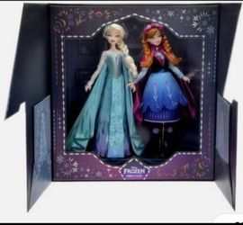 Disney Frozen Anna and Elsa collector doll set. Brittney Lee. Limited Edition. New