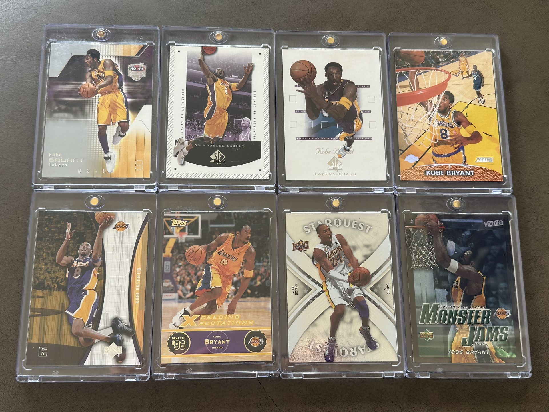 Mint Kobe Bryant Basketball Card Lot 