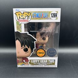 Funko Pop Luffy Gear Two Chase #1269 W/ Hardcase