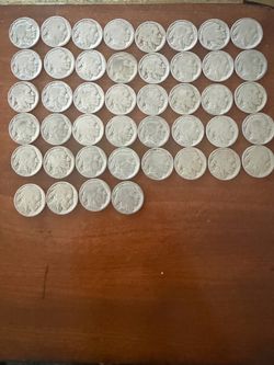 Buffalo Nickels Bulk Lot (44 Total Buffalo Nickels)