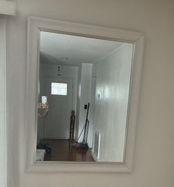 Wall Mirror Or Corner Mirror White