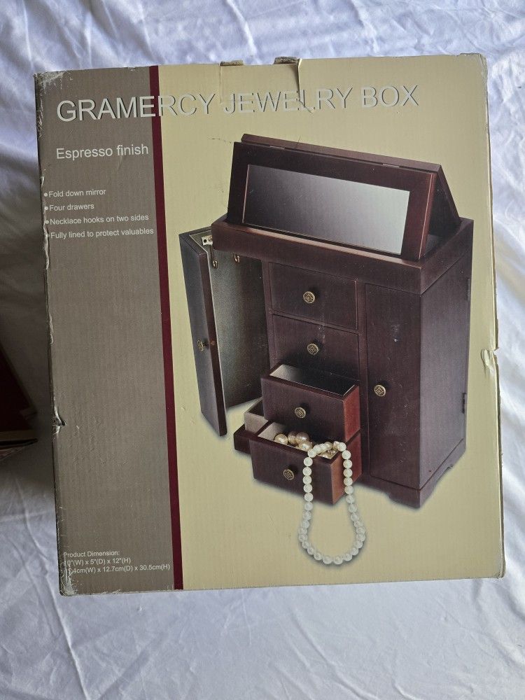 vintage gramercy jewelry box
