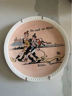 Norman Rockwell decorative plate