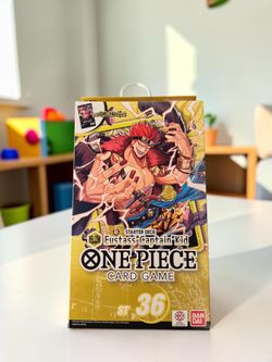 One Piece Red Yellow Eustass “Captain” Kid Starter Deck 36 Sealed