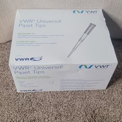 New VWR Universal Pipet Tips 200µL Low Retention Pre Sterile 76322-516 10 Racks