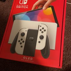 White Oled Nintendo switch