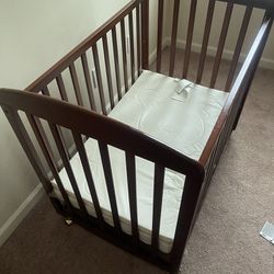 Baby Crib (includes Mattress)