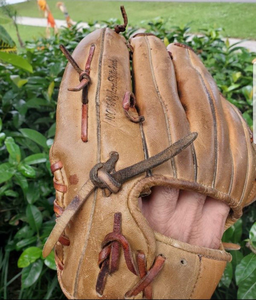 SPALDING BOBBY MURCER SIGNATURE BASEBALL GLOVE #42-3361 PROFESSIONAL MODEL