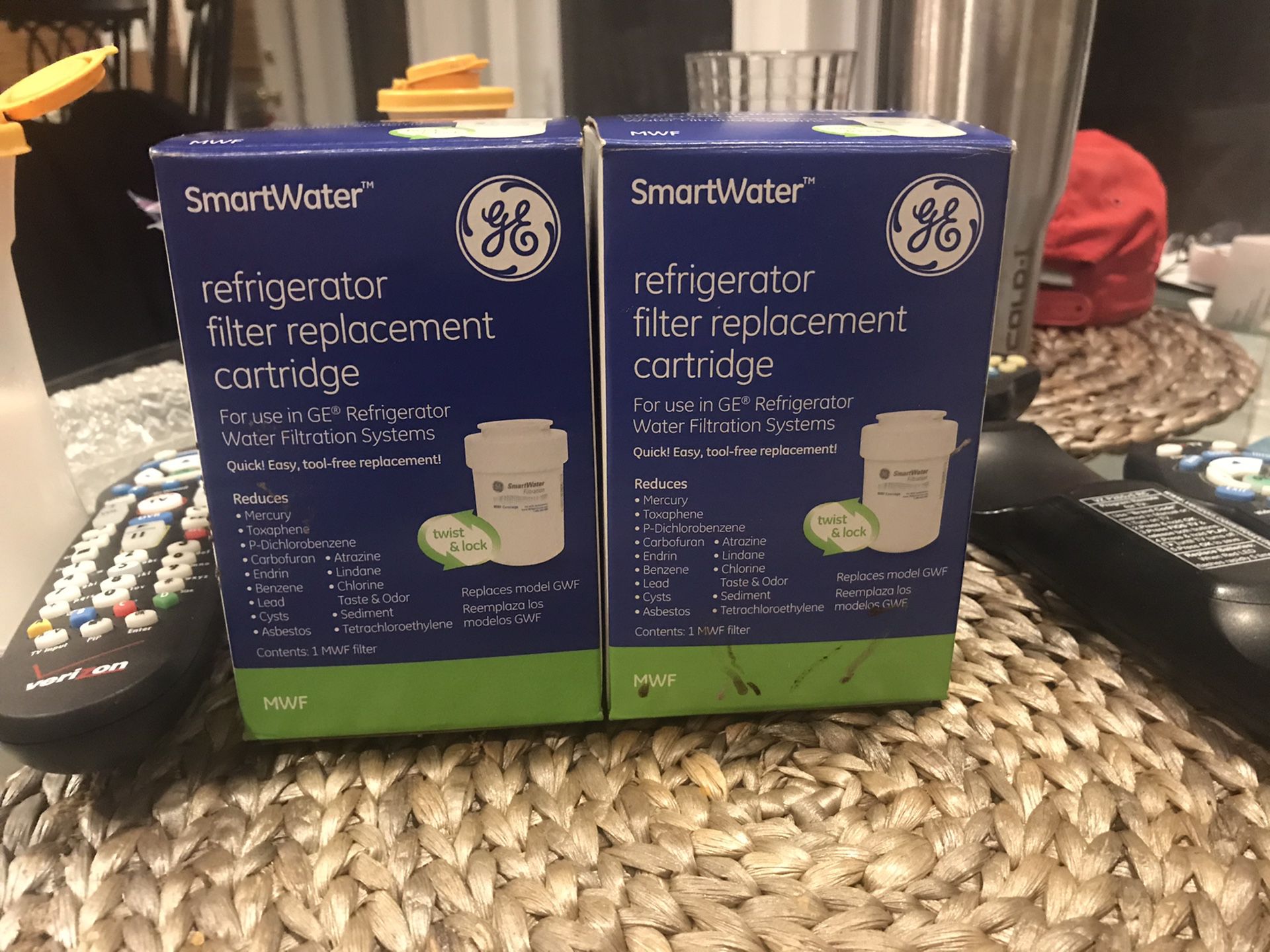 Original SmartWater GE filter replacement cartridges