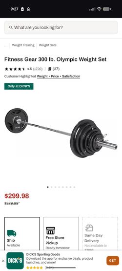 Fitness gear bench press