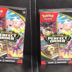 Pokemon Perfect Order Booster Bundle 
