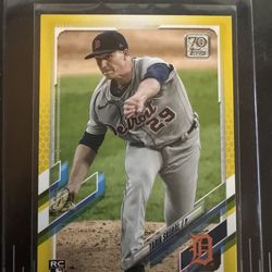 2021 Topps Walgreens Yellow Tarik Skubal RC