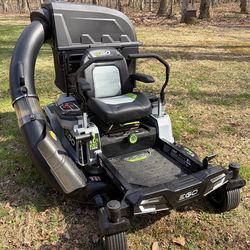 EGO Power+ 42 in. Zero Turn Riding Mower and Bagger Kit, 6 Batteries