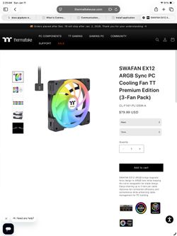 Thermaltake Swafan Ex 12 ARGB