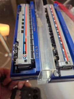 Bachmann N-scale model train cars
