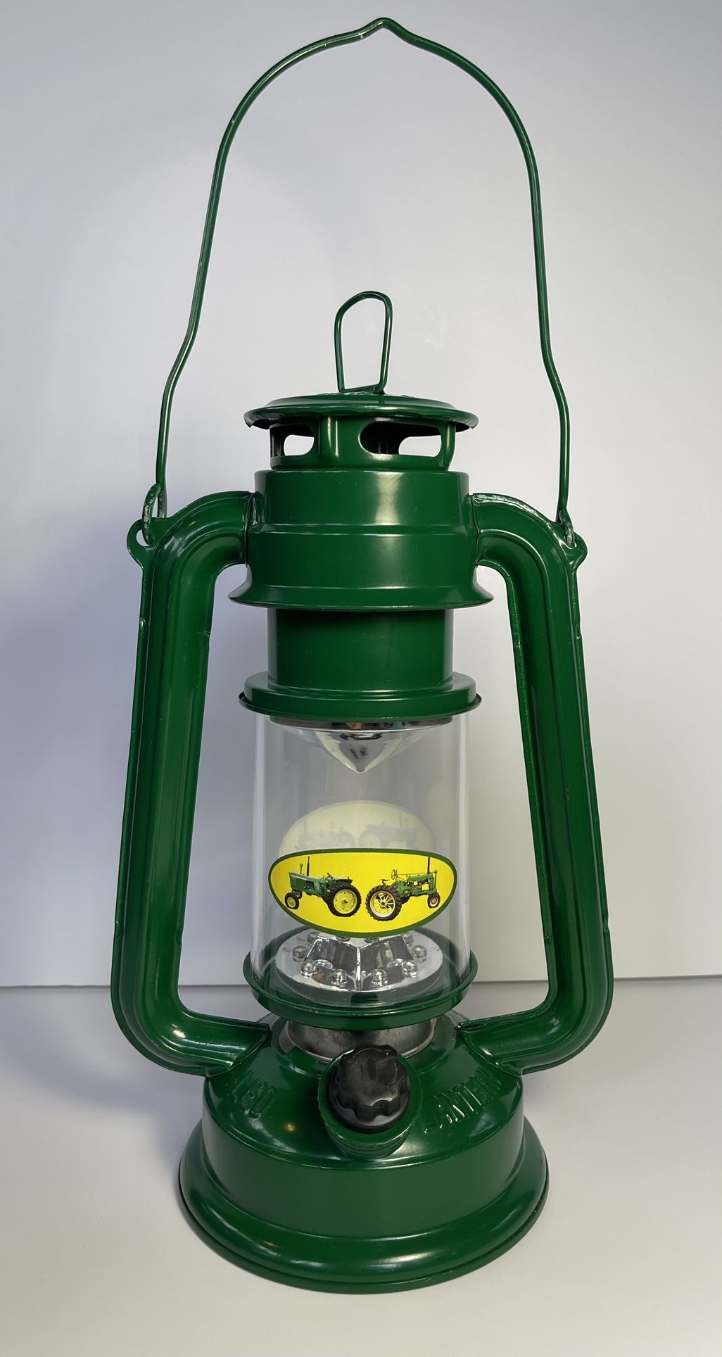 LED Vintage Style Lantern, Tractor Decals