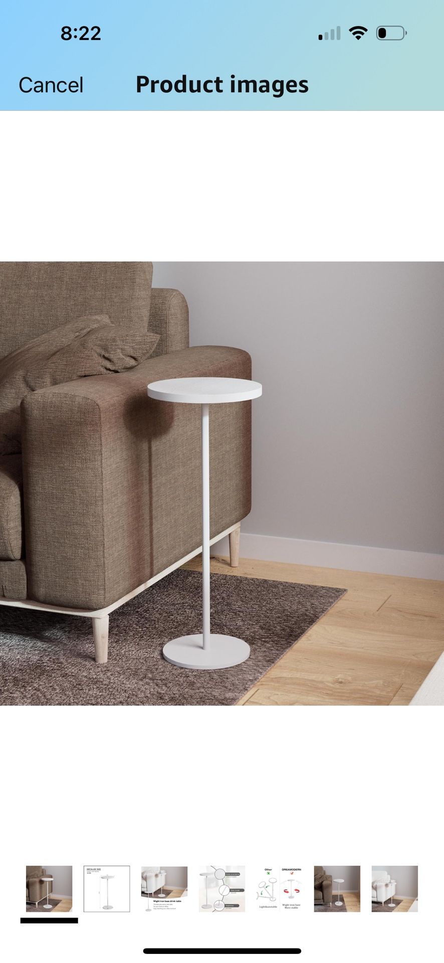 End Table New Open Box