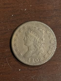 1808 Large Cent Fine
