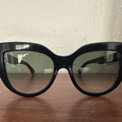 Authentic Gucci Cat Eye Sunglasses Model GG 0164S 003