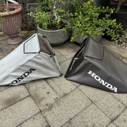 2 Honda Lawnmower  Bags 
