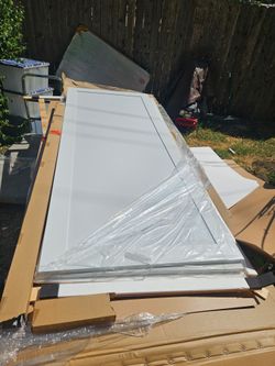 White Interior Barn doors  NEW
