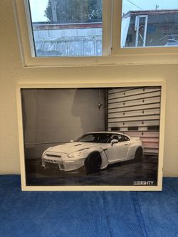 Nissan GTR Framed Picture