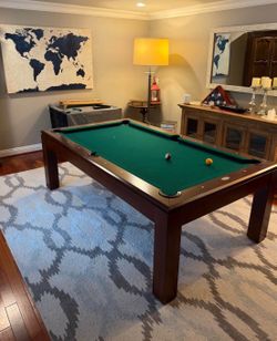 7’ pool table