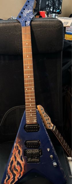 Jackson-bc rich ustomized guitar project