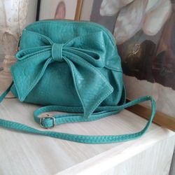 Woman Handbag Turquoise