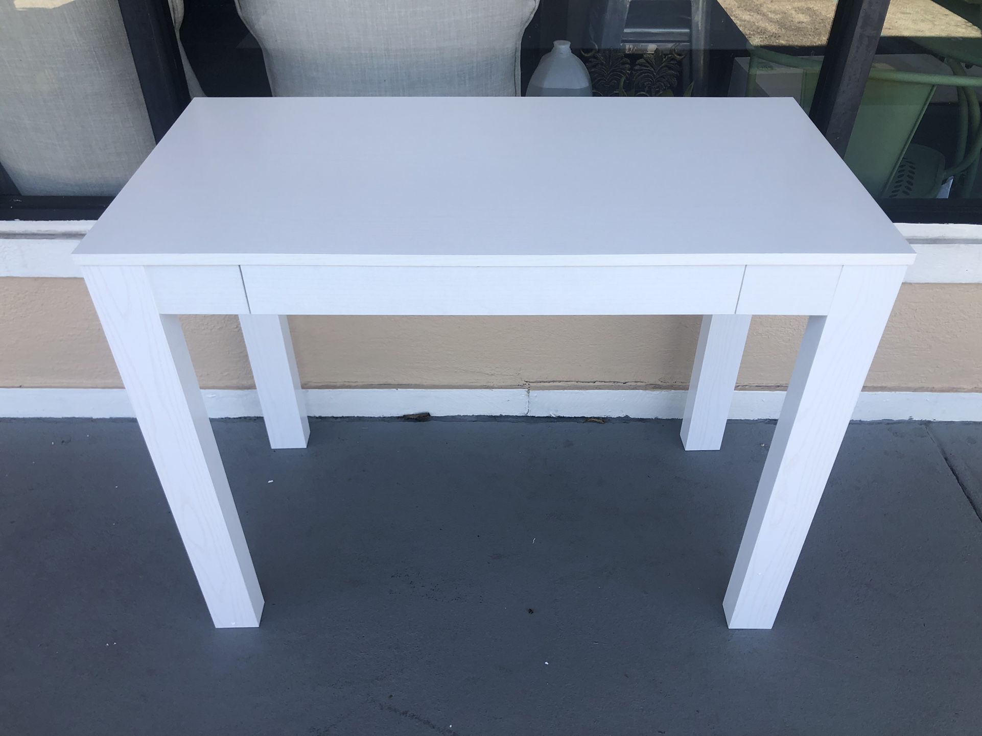 New White Desk  
