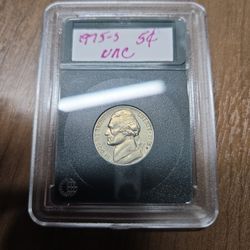 1975 S Unc Nickel