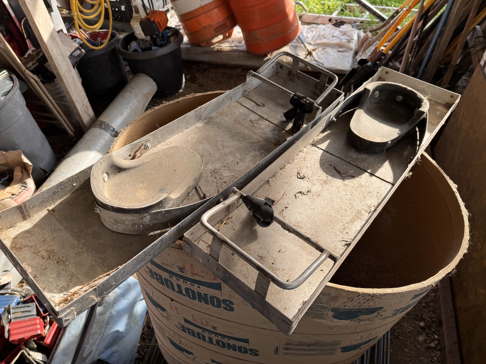 MARSHALLTOWN Stainless Steel Knee Board with Pads