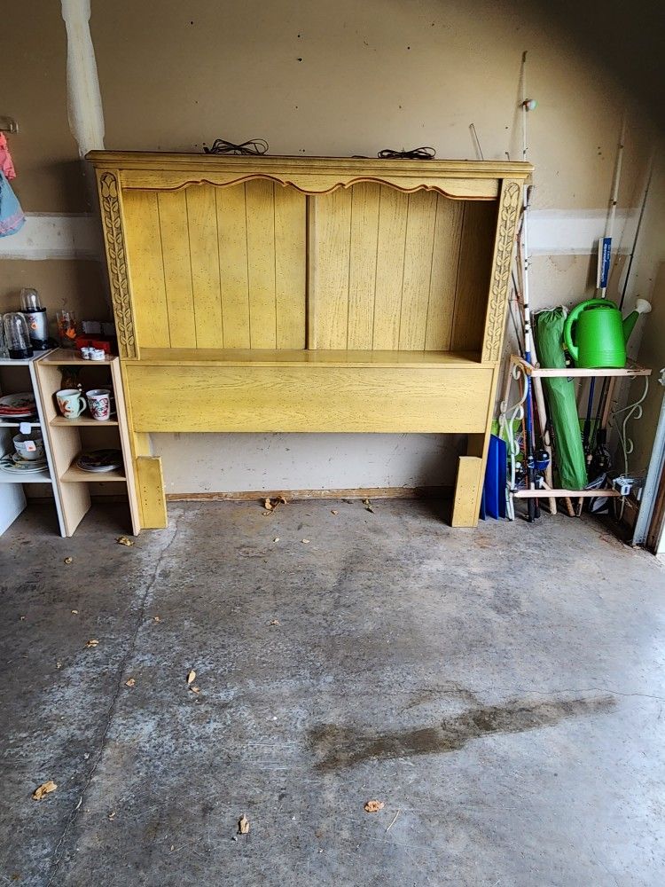 Light Maple Headboard