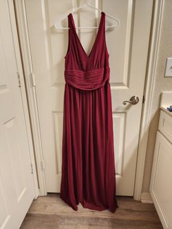 Women's Burgundy Dress