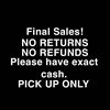 Final Sales! 