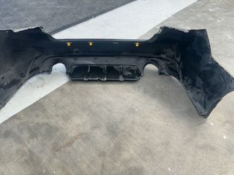 2011-2013 Ford Edge Rear Bumper Cover assembly Black OEM