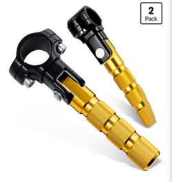 Highway Foot Pegs for Harley’s • GOLD • New In Box