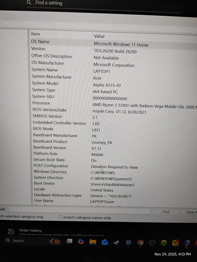 Accer Aspire 5 Laptop 1 TB SSD 