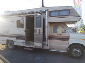 Ford Motor Home Runs And Drives 