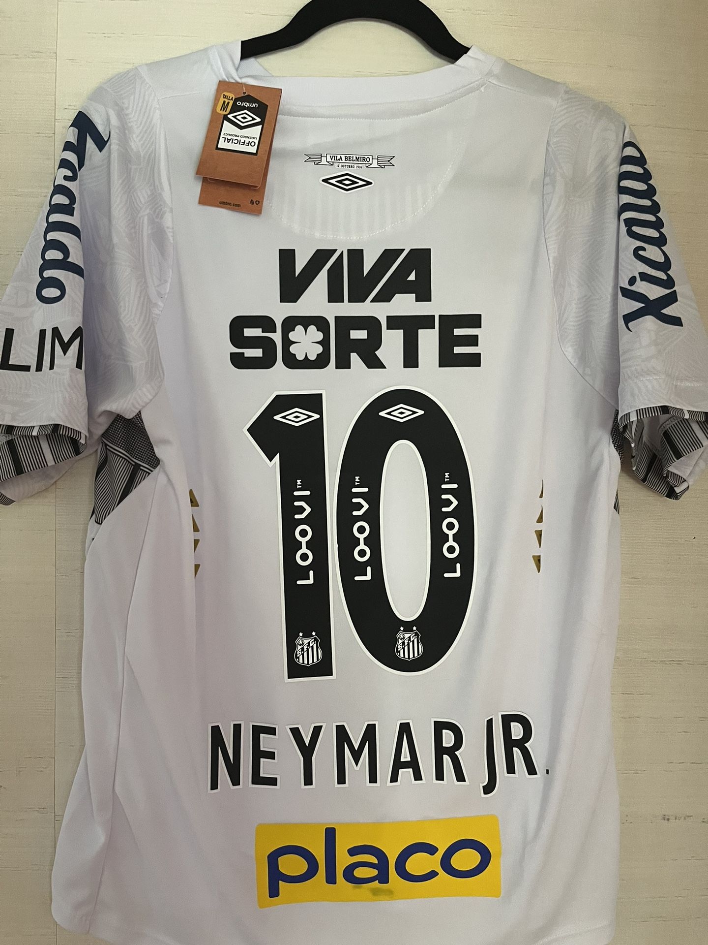 NEYMAR JR Santos Jersey (HOME) 24/25