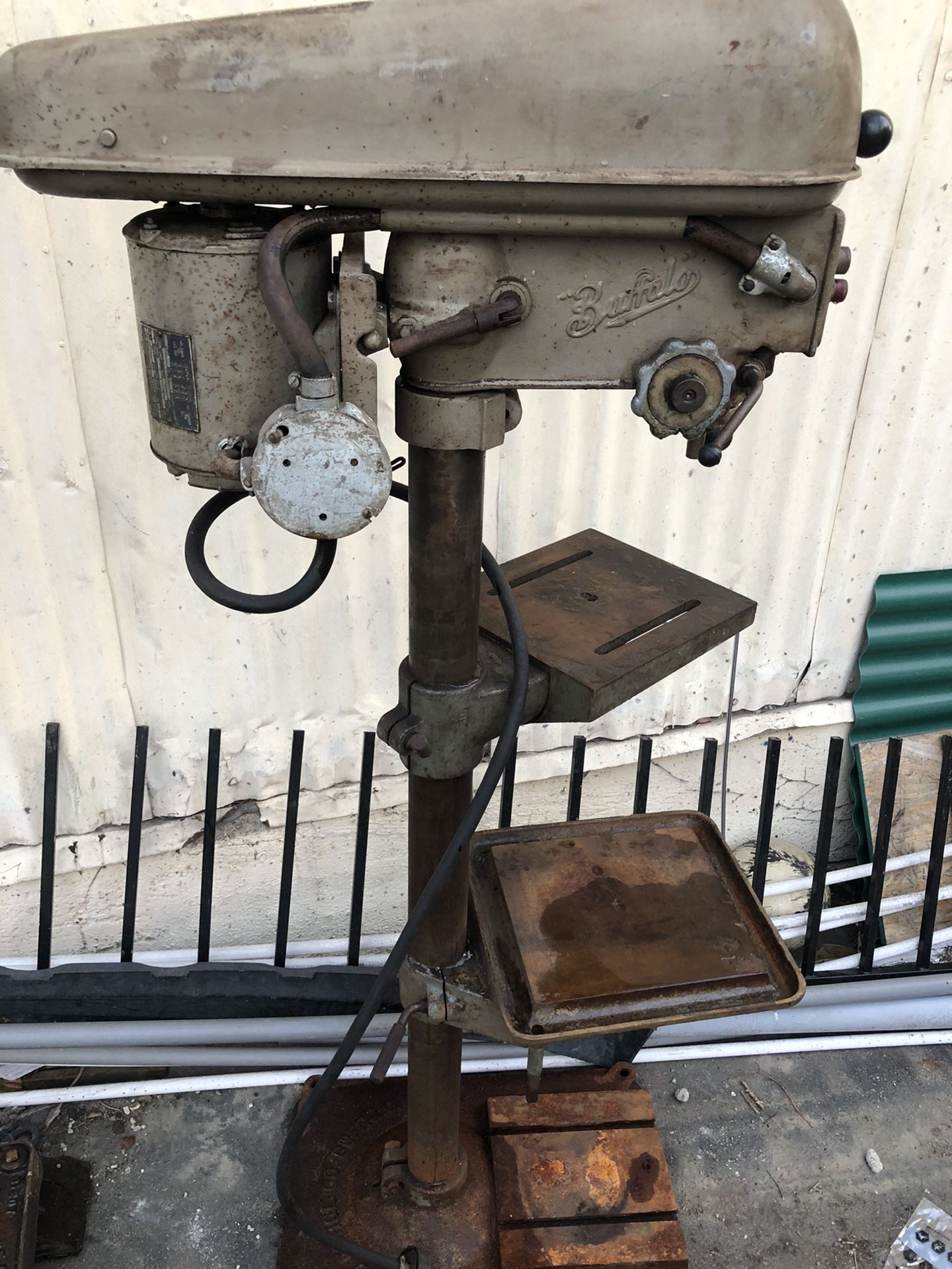 Vintage Buffalo drill press