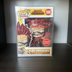 Ejiro Funko Pop Signed 