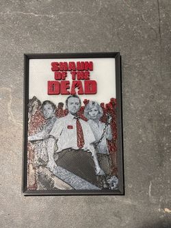 Shaun of the Dead 3D Printed Magnet