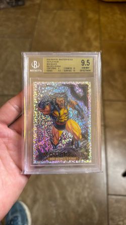 2024 Marvel Masterpieces 92 Platinum Mini Box WOLVERINE BGS 9.5