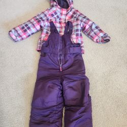 Cherokee Girls' 2-Piece Snowsuit Set – Size 3T