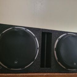 Two 12" W6 JL Audio Subs No Amps