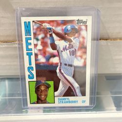 1984 Topps Darryl Strawberry (Make An Offer )
