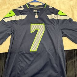 Seattle Seahawks Geno Smith Home Jersey (Men’s Medium)