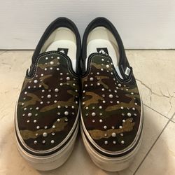 Vans Pearlized Cam Slip-Ons 